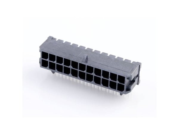 Molex uppoasennettava tappiliuska (vakio) Napojen kokonaismäärä 22 Ristikkokoko: 3,00 mm 430452202 1 kpl Lokerikko