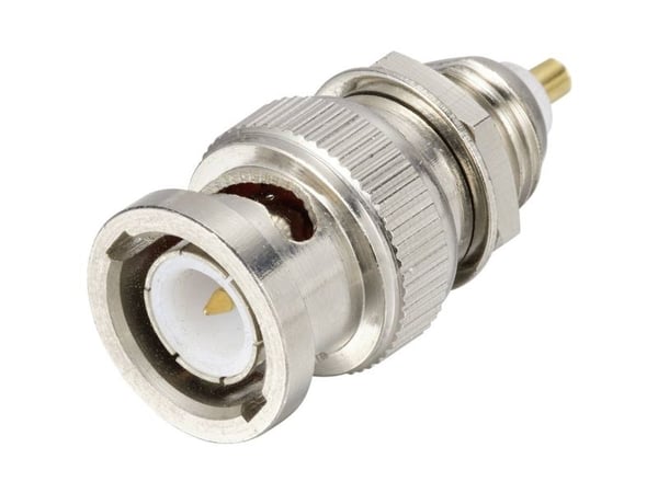 TRU COMPONENTS TC-10357420 BNC-liitin Pistoke, uppoasennettava pystysuora 50 ? 1 kpl