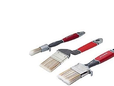 Anza penselsats 15–35–50 mm – Elite för inomhus (lackpensel, rund pensel & vinkelpensel)