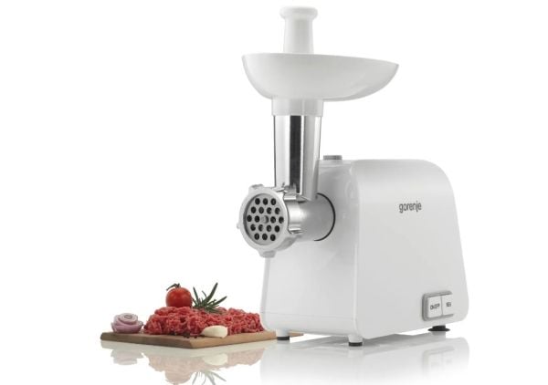 Gorenje MG1602W, 1600 W, Hvit, 4 mm, 8 mm, 1,9 kg/min, 1,1 m, 250 W
