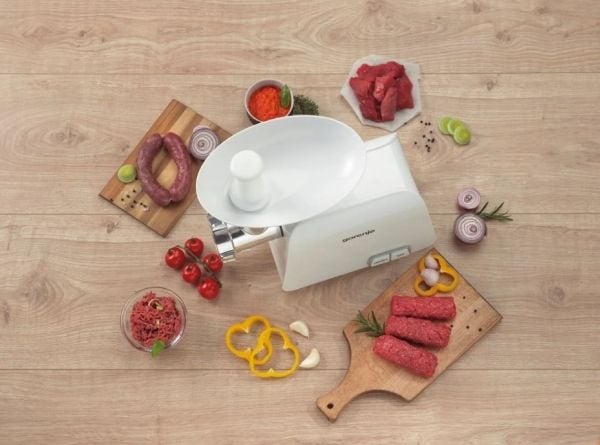 Gorenje MG1602W, 1600 W, Hvit, 4 mm, 8 mm, 1,9 kg/min, 1,1 m, 250 W