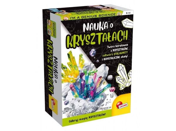 Lisciani Vetenskapssats Im a Genius - Kristallvetenskap (304-PL10021)