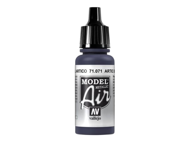 Vallejo 71.071, 17 ml, Blå, Metallisk, Flaske