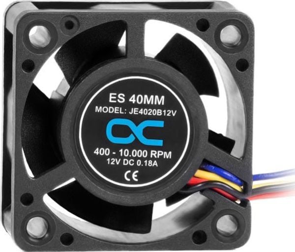 Alphacool 24823, Vifte, 4 cm, 400 RPM, 10000 RPM, 20,39 m³/t, Svart