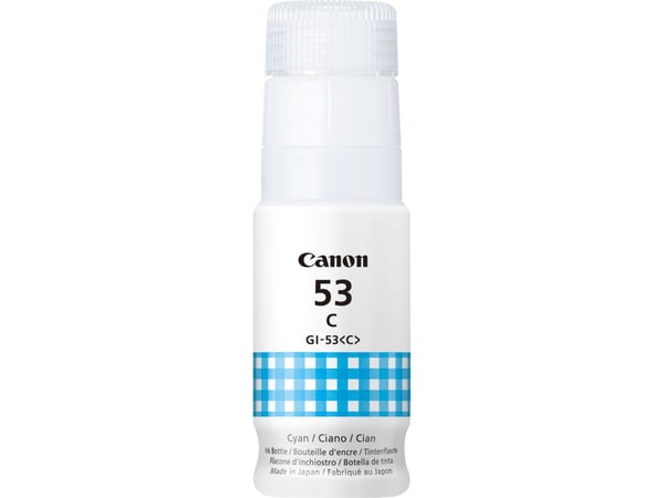 Canon GI 53 C - Cyan - original - blekkrefill - for PIXMA G550, G650