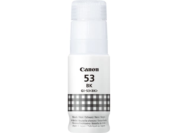 Canon GI 53 BK - Sort - original - blækrefill - for PIXMA G550, G650
