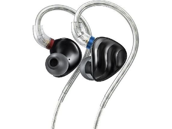 FiiO FH3, Kuulokkeet, Ear-hook, In-ear, Musiikki, Musta, Kaksikanavainen, 1,2 m