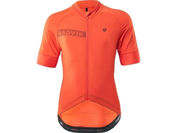 Radvik sykkeltrøye barn Radvik Bravo Jrb oransje str. 158