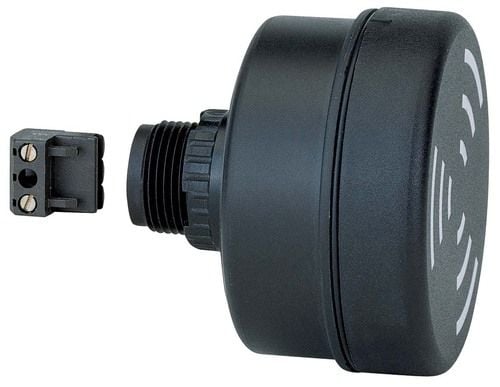 Werma 110.000.75, ABS, Polykarbonaatti (PC), Sort, 24 V, 64 mm, 65 g, 84 g
