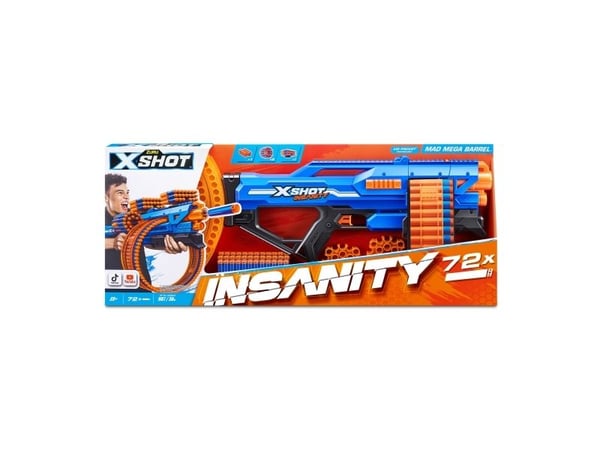 X-Shot Insanity Mad Mega Barrel