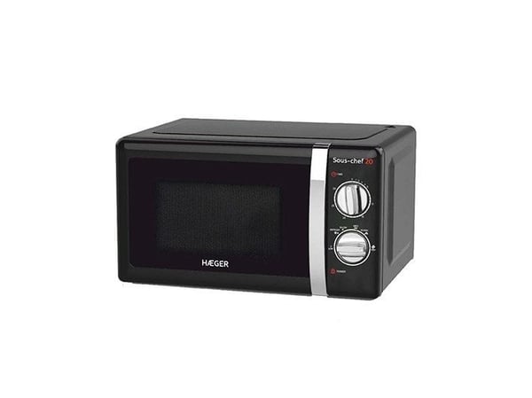 Haeger mikrobølgeovn Sous-szef 20 20L svart 700 W