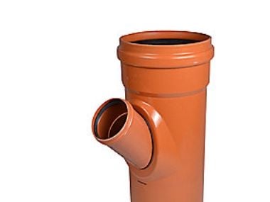 Wavin 315 x 250 mm 45 gr. PVC-kloakgrenrør