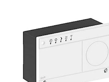Väderkompensator ecl 120 230V veckoprogram