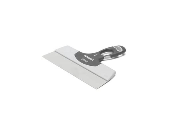 Anza bredspartel 15cm - Rustfri sandspartel i stål, 2-komponent, behageligt greb