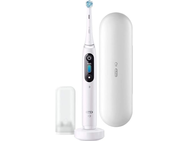 Oral-B iO 4210201363064 elektrisk tannbørste Roterende tannbørste for voksne Hvit (iO Series 8)