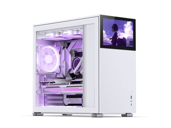 Jonsbo D41 STD - - genomskinlig sidopanel - USB/ljud