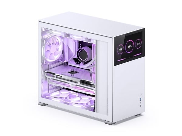 Jonsbo D41 STD - - genomskinlig sidopanel - USB/ljud