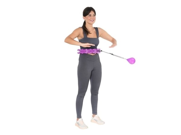 HMS Hula Hop HHW12 med knotter og vekter lilla