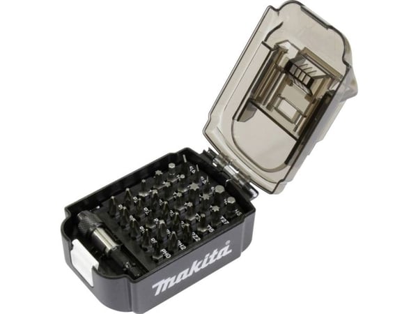 Makita - Spissett for skrutrekker - 31 deler - torx, phillips, pozidriv, hex, slot - lengde: 25 mm