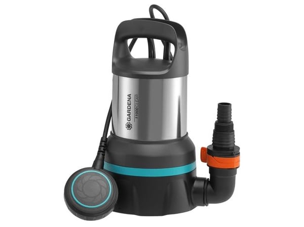 Gardena 9032-20, 450 W, AC, 0,7 stang, 11000 l/t, IPX8, Sort, Sølv