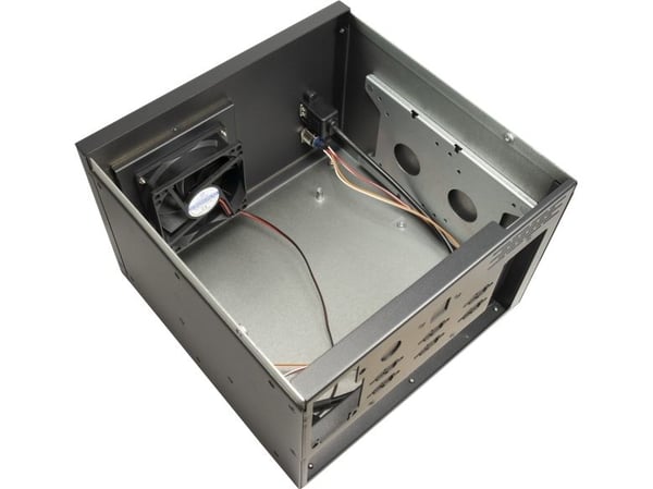 Inter-Tech S31B, Midi Tower, Palvelin, Musta, ITX, 12,5 cm, 16 cm