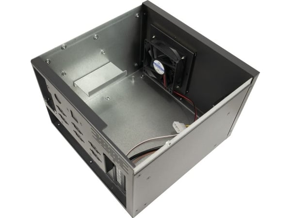 Inter-Tech S31B, Midi Tower, Palvelin, Musta, ITX, 12,5 cm, 16 cm