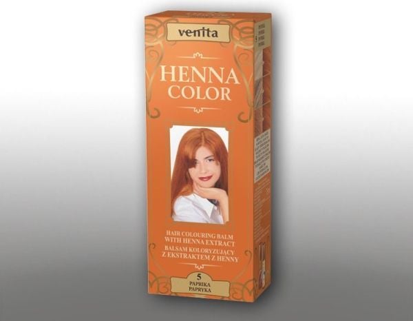 VENITA_Henna Color balm with henna extract 5 Paprika 75ml