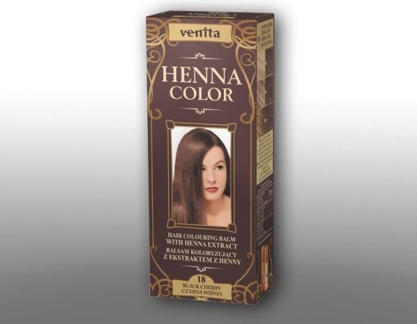 VENITA_Henna Color balm with henna extract 18 Black Cherry 75ml