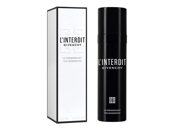 Givenchy L''Interdit, Women, Deodorantti, Spray deodorantti, Spray, 100 ml, ALCALCOHOL - AQUA (WATER) - TRIETHYL CITRATE - PARFUM (FRAGRANCE) - BUT...