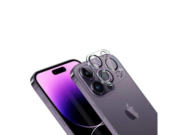 Crong Lens Shield - Suojaa iPhone 14 Pro / iPhone 14 Pro Max -kameraa