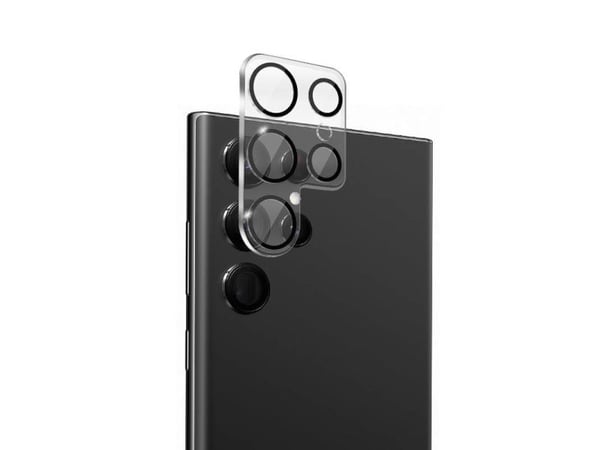 Crong CRG-LSSGS23U, Samsung, Galaxy S23 Ultra, Støtbestandig, Krasjsikker, Fallsikker, Ripebestandig, Gjennomsiktig, 1 stykker