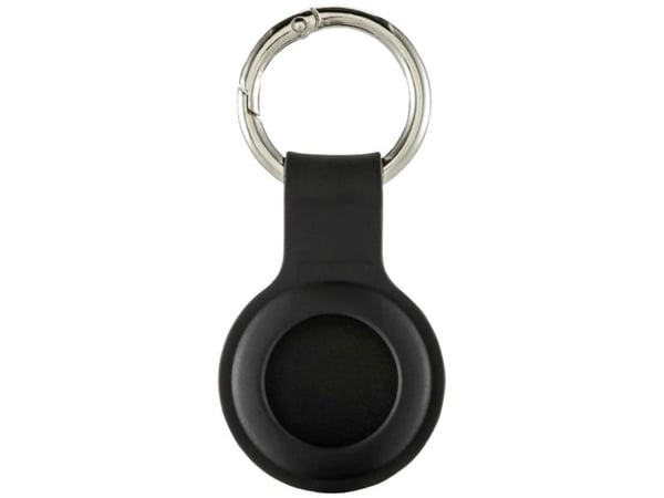 Hama 00215626, Etui, Svart, Silikon, Slagbestandig, Ripebestandig, Apple AirTag, 34 g