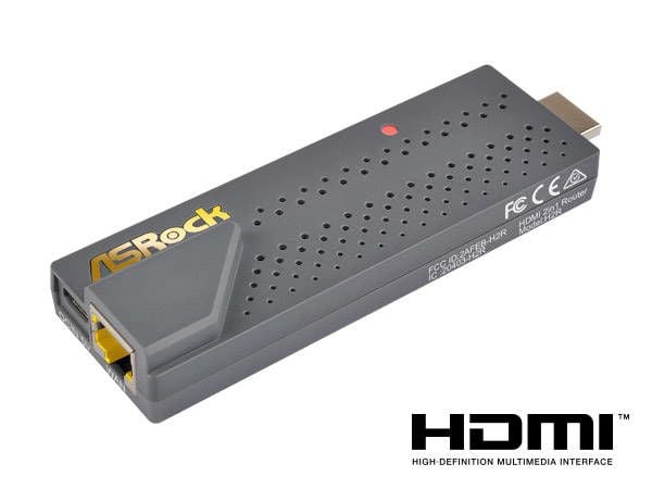 Asrock H2R 2-In-1 Router, Wi-Fi 4 (802.11n), Yksi kaista (2,4 GHz), Ethernet LAN, Kannettava reititin