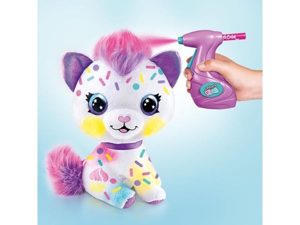 Airbrush Plysch Kattunge