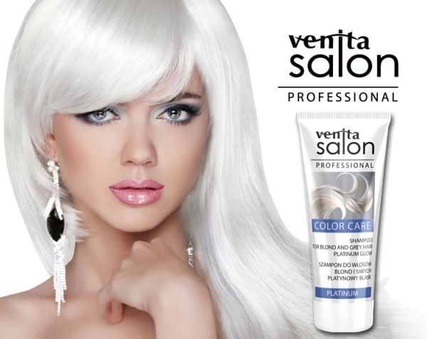 VENITA_Salon Professional Color Care shampoo for blonde and gray hair Platinium 200ml