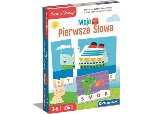 Clementoni Lek og lær. Mine første ord (polsk)