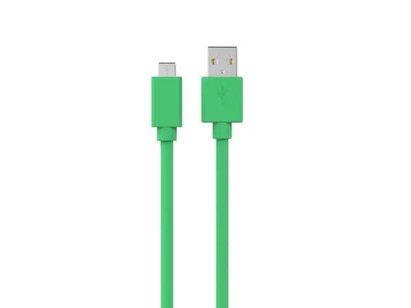 Sinox SOE05261, 1 m, USB C, USB A, USB 2.0, 0,48 Gbit/s, Grön