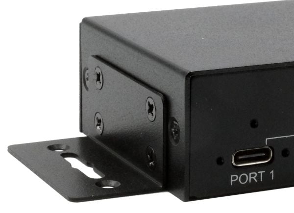 USB 3.2 HUB 4-porter Gen2 inkl. strømforsyning 2xC og 2xA tilkoblinger, USB3.1 kabel