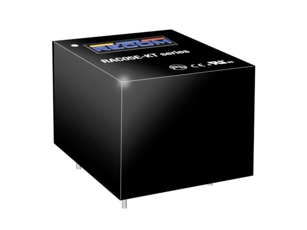 RECOM RAC05E-15SKT switchmode-nätaggregat 15 V 0,333 A 5 W