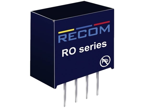 RECOM RO-243.3S DC/DC autovaihtosuuntaaja 24 V 3,30 V 0,303 A 1 W Lähtöjen lukumäärä: 1 x Sisältö 1 kpl