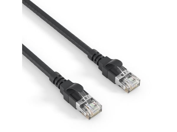 PureLink MC1000-030, 3 m, Cat6a, S/FTP (S-STP), RJ-45, RJ-45, Sort