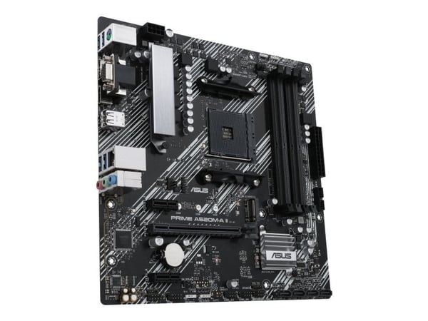 ASUS PRIME A520M-A II/CSM - Hovedkort - micro ATX - Socket AM4 - AMD A520 Chipset - USB 3.2 Gen 1 - Gigabit LAN - innbygd grafikk (CPU kreves) - HD...