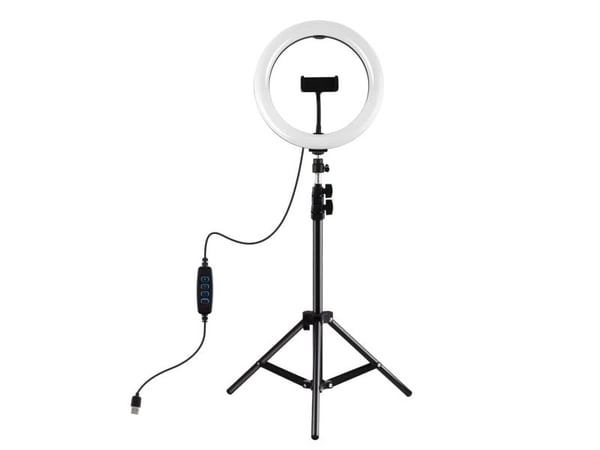 Puluz PKT3035, LED, akrylnitrilbutadienstyren, metall, 26 lm, 3200 K, 6500 K, metall