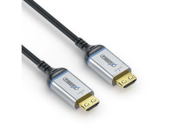 PureLink FiberX Series FX-I380 - Ultra High Speed - HDMI-kabel - HDMI hann til HDMI hann - 50 m - hybridkobber / fiberoptikk - svart - 8 K 60 Hz (7...