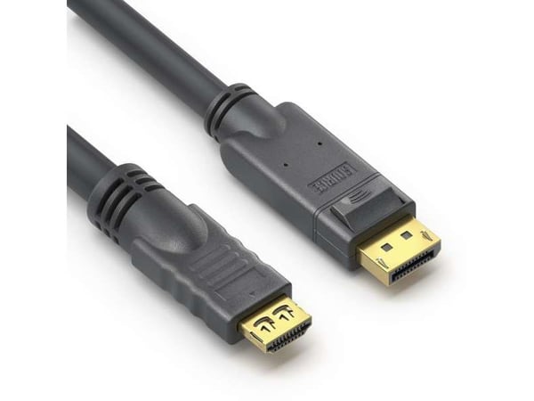 PureLink PI5110-075, 7,5 m, DisplayPort, HDMI, Hanstik, Hanstik, Lige