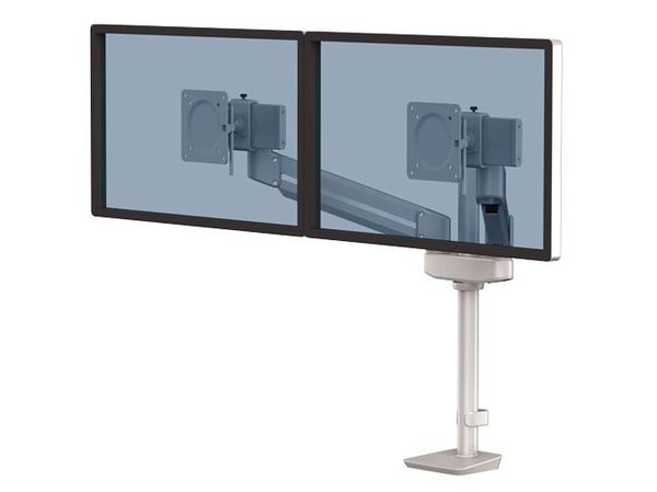 Fellowes Tallo 8614001, Klämma/genomföring, 9 kg, 101,6 cm (40"), 100 x 100 mm, Höjdjustering, Silver