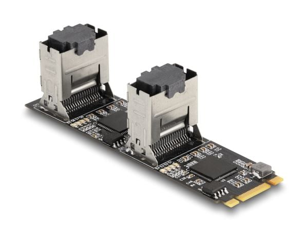 Delock Converter M.2 2280 Key B+M hann til 8 x SATA