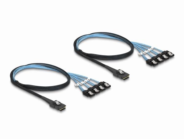 Delock Converter M.2 2280 Key B+M hann til 8 x SATA