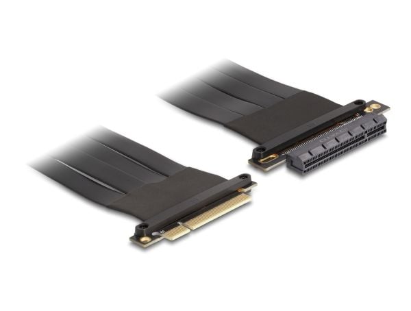 Delock Riser Card PCI Express x8 to x8 with flexible cable - Stigekort