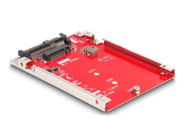Delock 2,5" Converter U.3 SFF-8639 til M.2 NVMe Key M - 7 mm